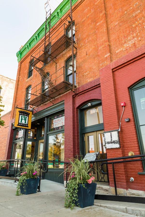Historic Hotel Arvon Great Falls Exterior foto